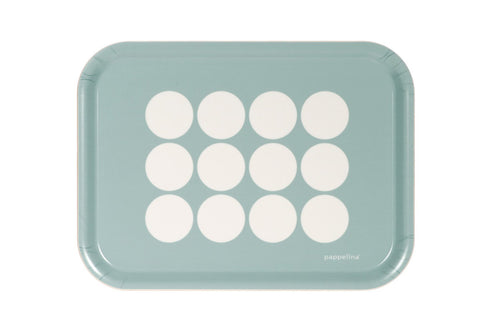 Fia Tray by Pappelina - Pale Turquoise Tray.
