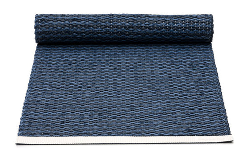 Mono Dark Blue Table Runner by Pappelina.