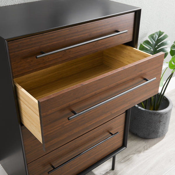 Park Avenue Bedroom Collection by Greenington, showing closeup view of park avenue bedroom collection in live shot.