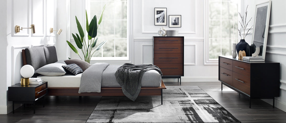 Park Avenue Ruby 4 Drawer High Chest by Greenington, showing park avenue ruby 4 drawer high chest in live shot.
