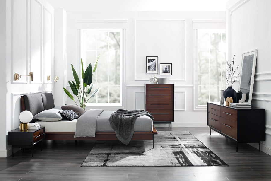 Park Avenue Ruby Platform Bed with Fabric
