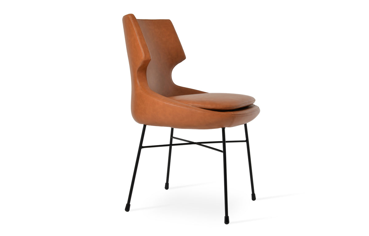 Patara Cross Dining Chair by SohoConcept - Caramel PPM.