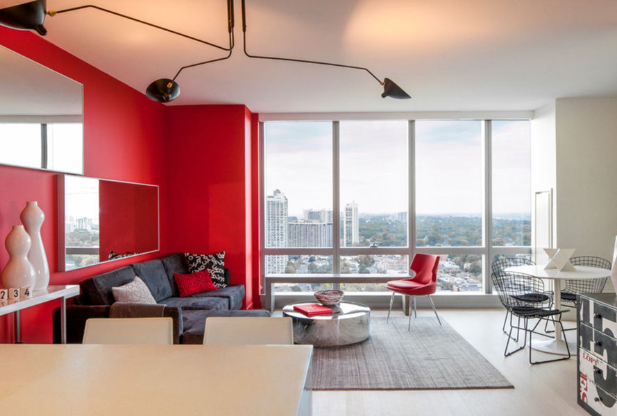 Patara Metal Dining Chair by SohoConcept, showing metal dining chairs with table in live shot.