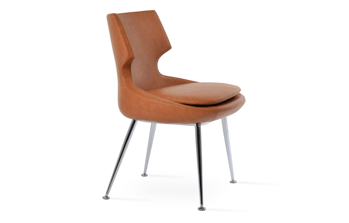 Patara Metal Dining Chair by SohoConcept - Caramel PPM.