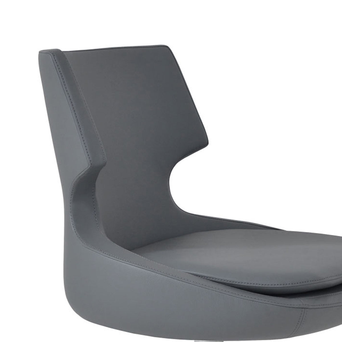 Patara Spider Chair with Caster by SohoConcept, showing closeup view of spider chair with caster.
