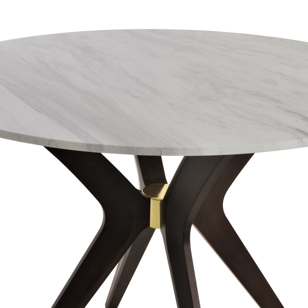 Pavilion Dining Table by SohoConcept, showing closeup view of pavilion dining table.