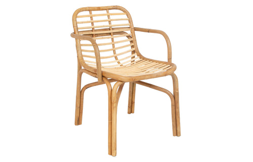 Peak Rattan Dining Armchair by Cane-Line - Natural Rattan.