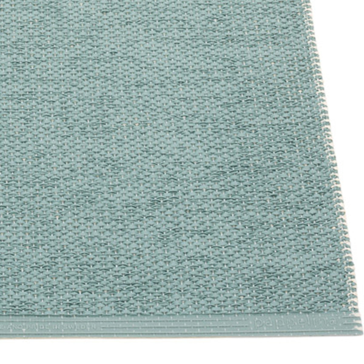 Peg Haze Runner Rug by Pappelina, showing closeup view of peg haze runner rug.
