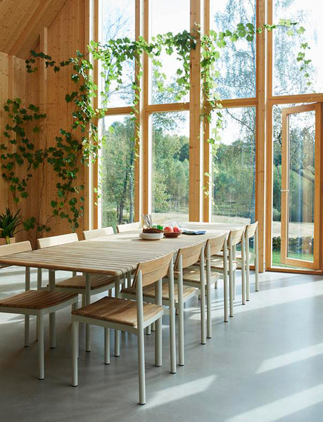 Pelagus Outdoor Chair by Skagerak, showing pelagus outdoor chair in live shot.