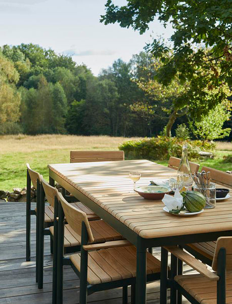 Pelagus Outdoor Chair by Skagerak, showing pelagus outdoor chair in live shot.