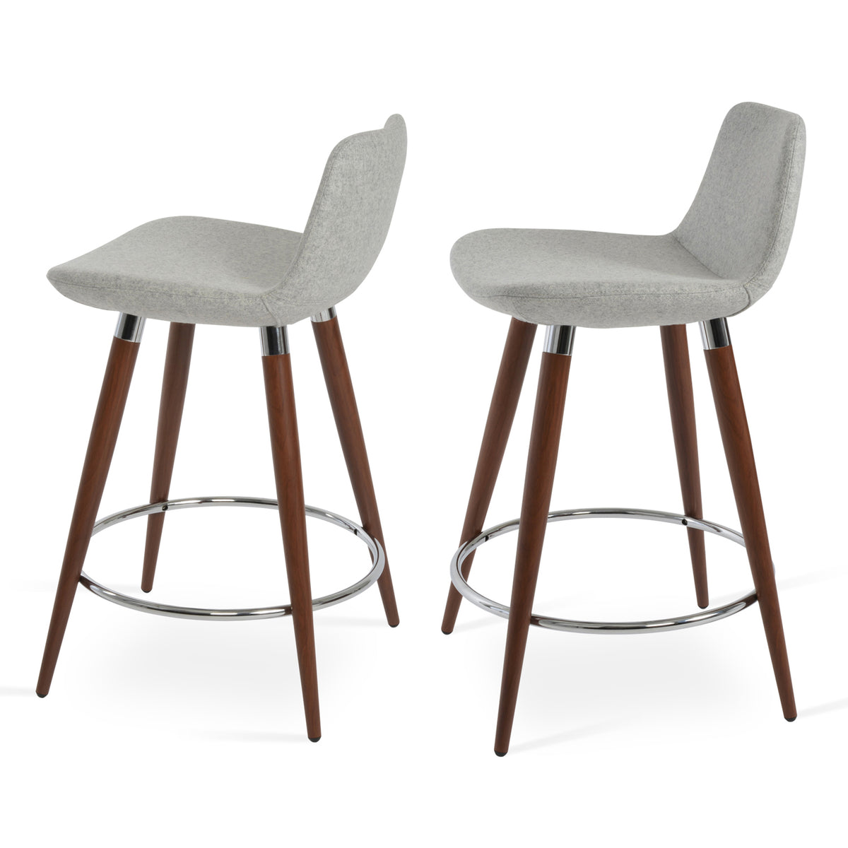 Pera Ana Bar Stool by SohoConcept, showing two ana bar stools together.