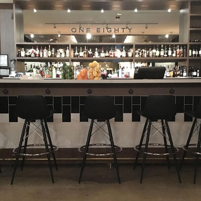Pera MW Counter Stool by SohoConcept, showing mw bar stools in live shot.