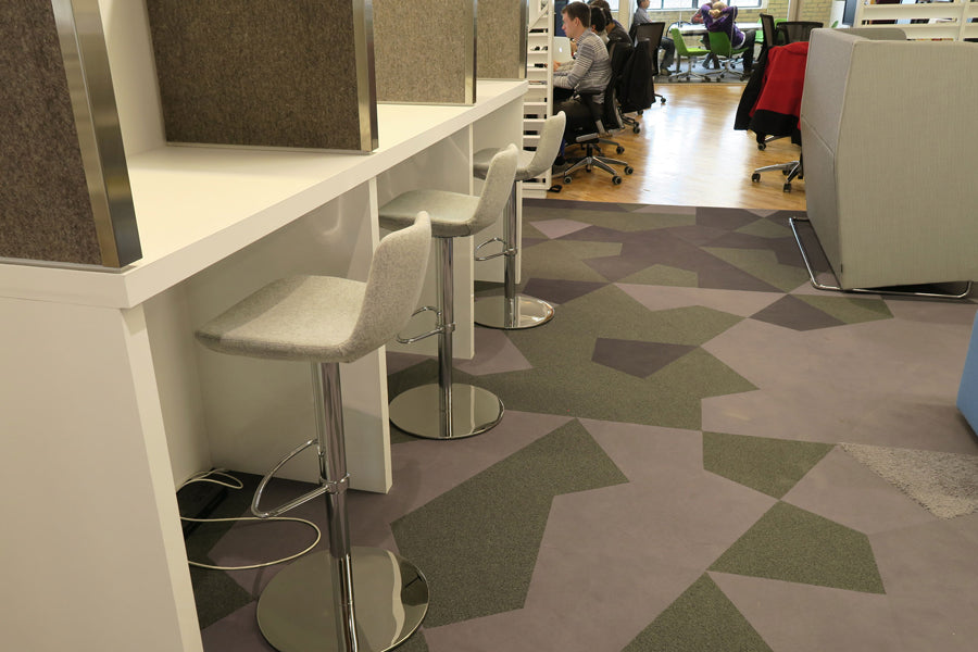 Pera Piston Stool Half Footrest by SohoConcept, showing pera piston stools in live shot.