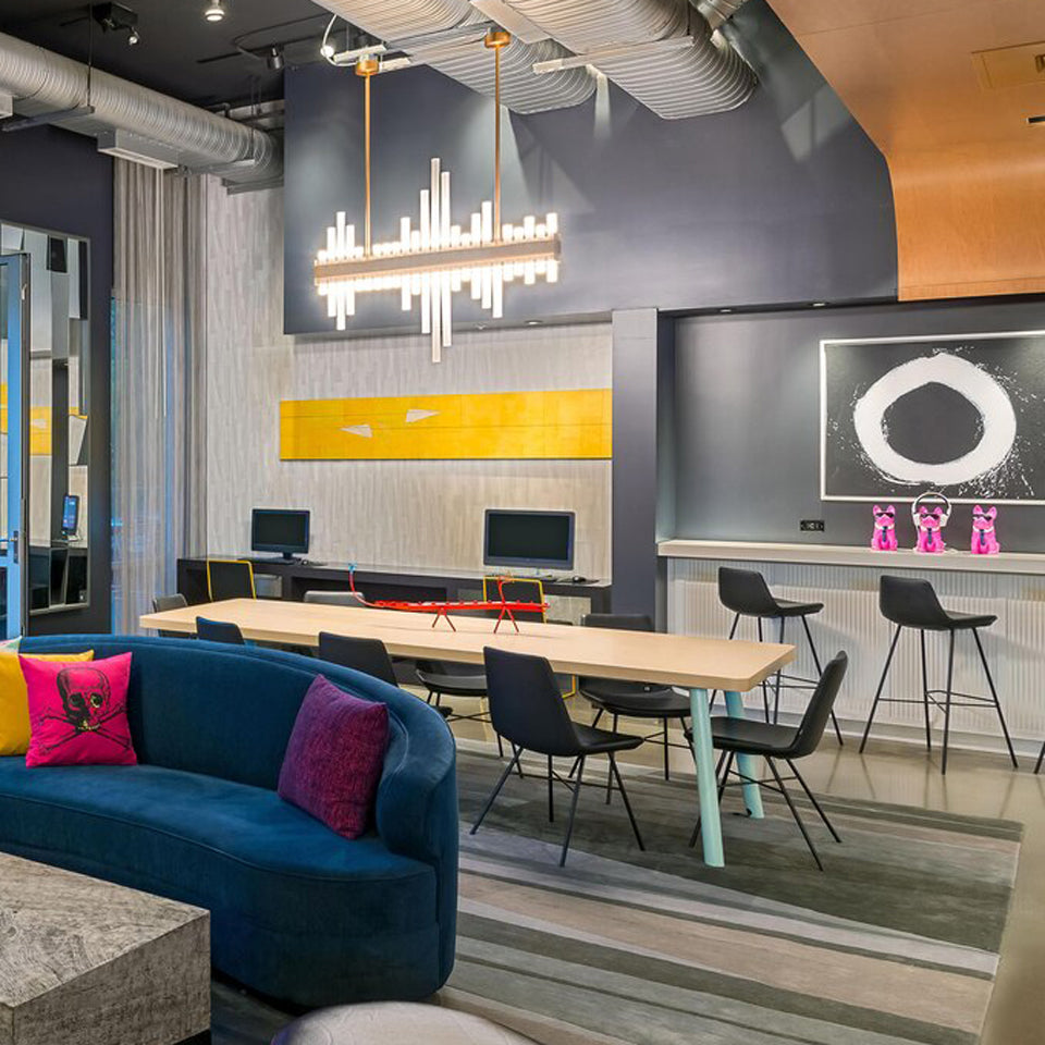 Pera X Chair by B&T, showing pera x chairs in live shot.