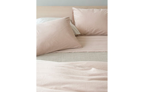 Perla Powder Fitted Sheet by Area