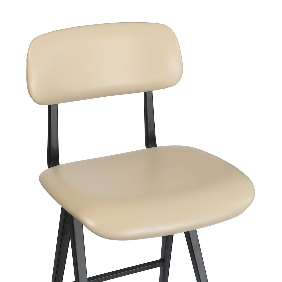 Perla Soft Seat Bar Stool by SohoConcept, showing closeup view of soft seat bar stool.