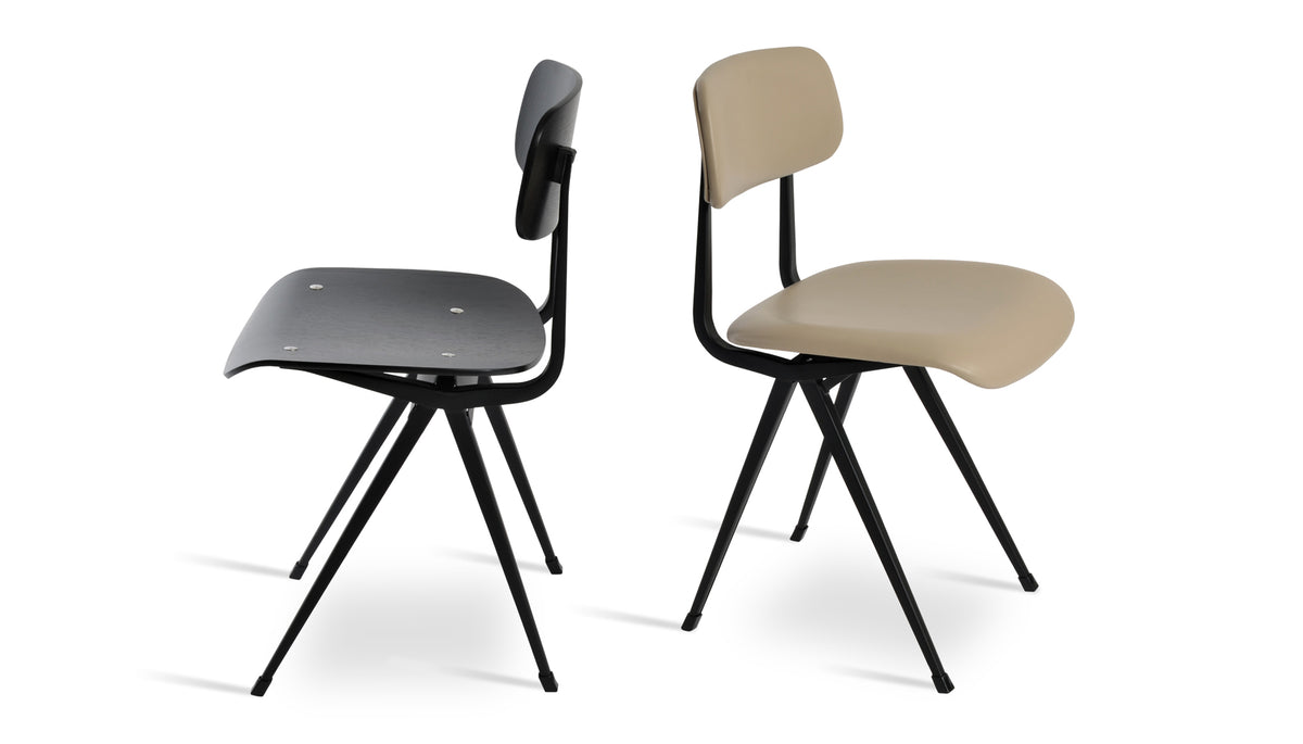 Perla Soft Seat Dining Chair by SohoConcept, showing soft seat dining chair with dining chair together.