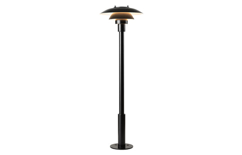 PH 3-2½ Outdoor Bollard Light by Louis Poulsen - Black Powder Coated.