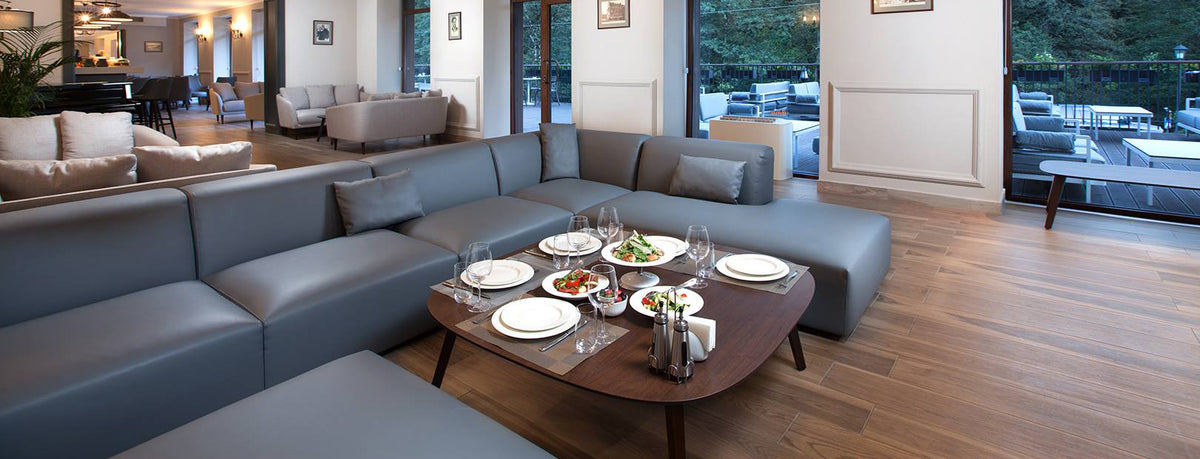 Pick Modular Sofa by B&T, showing pick modular sofa in live shot.