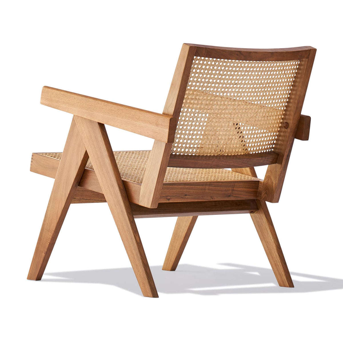 Pierre-J Lounge Armchair by SohoConcept, showing back view of pierre j lounge armchair.