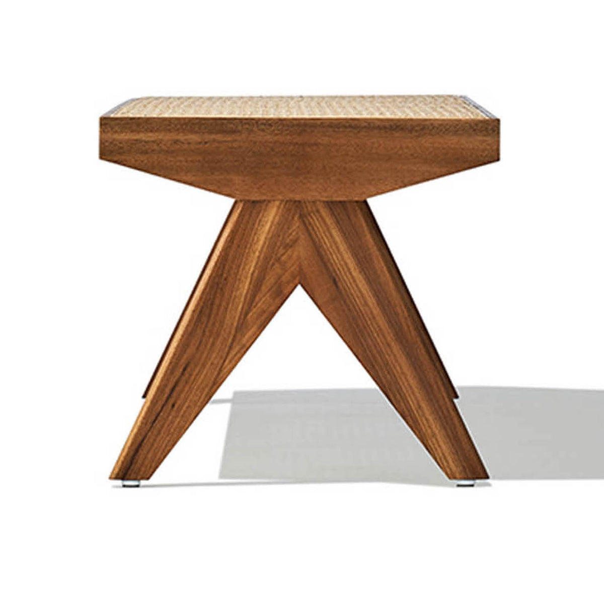 Pierre J Bench by SohoConcept, showing side view of pierre j bench.