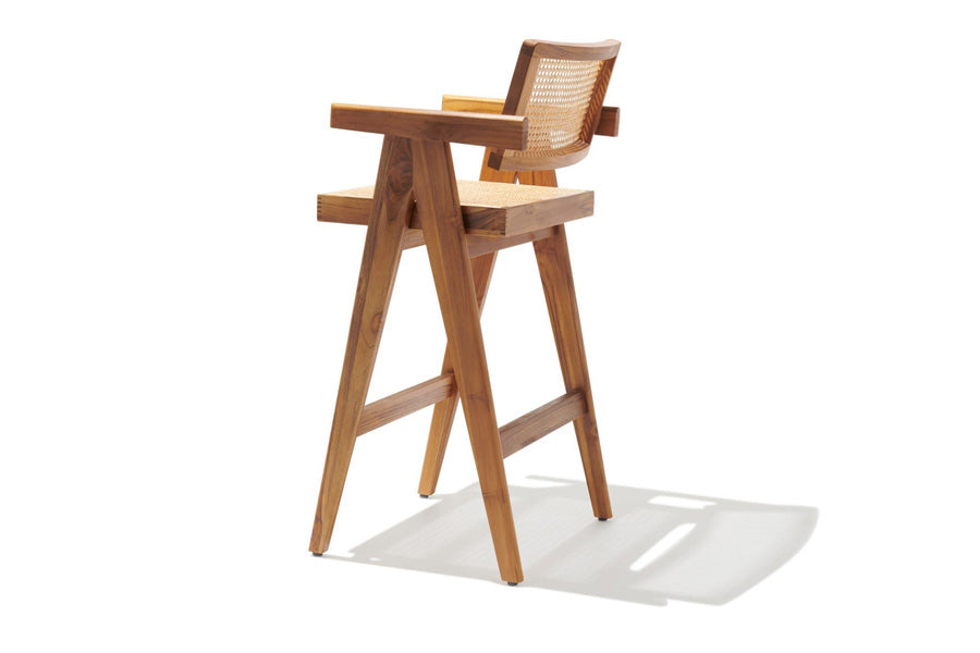 Pierre J Stools by SohoConcept, showing side view of pierre j stools.