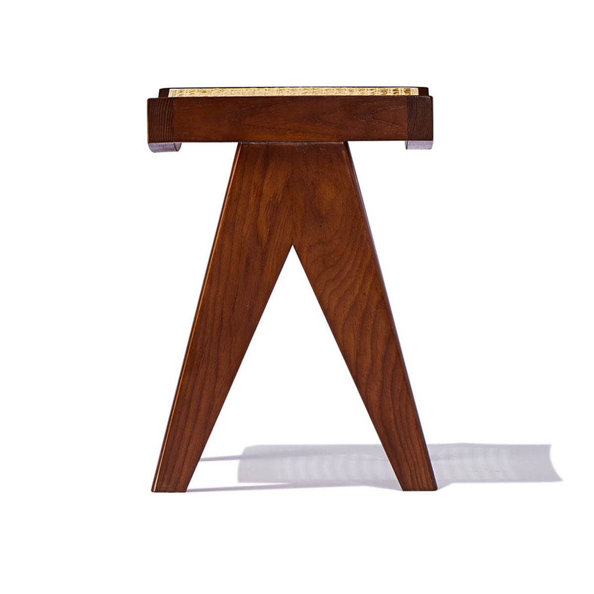 Pierre J Dining Stool by SohoConcept, showing side view of pierre j dining stool.