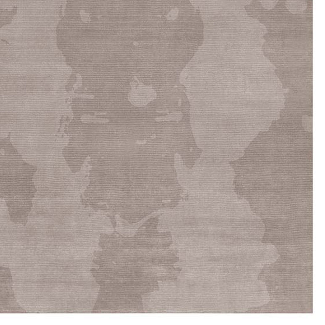 Pious Alvarinho PSO53 Rug by Second Studio, showing closeup view of pious alvarinho pso53 rug by second studio in taupe.