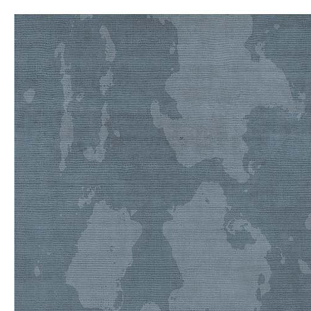Pious Alvarinho PSO54 Rug by Second Studio, showing closeup view of pious alvarinho pso54 rug by second studio in blue.