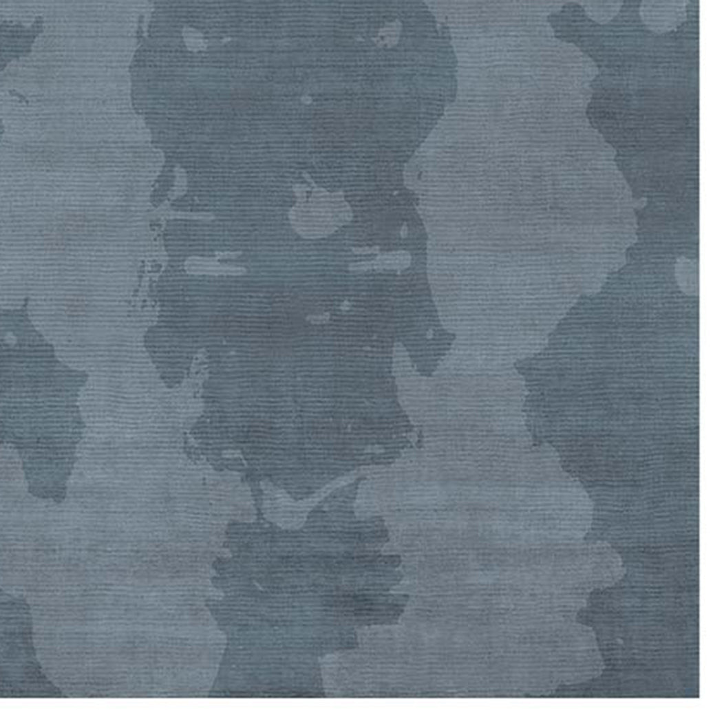 Pious Alvarinho PSO54 Rug by Second Studio, showing closeup view of pious alvarinho pso54 rug by second studio in blue.