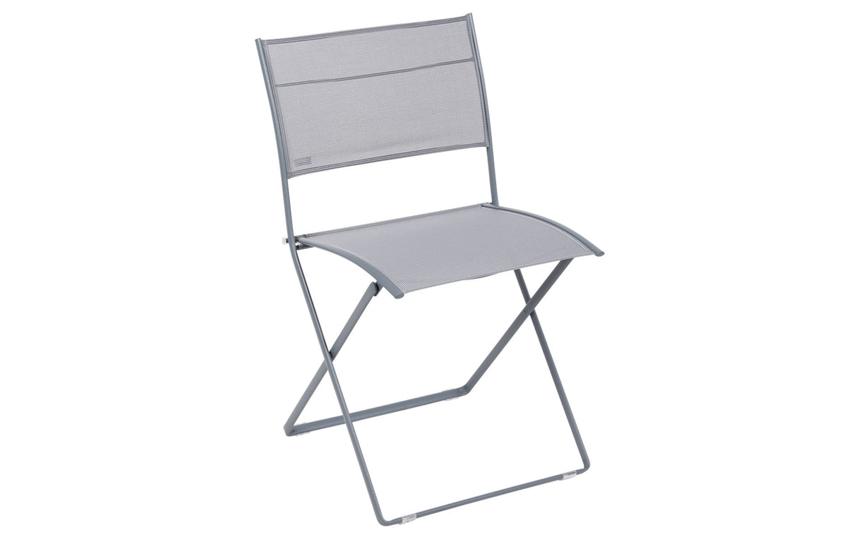 Plein Air Side Chair by Fermob - Storm Grey - Stereo Fabric.