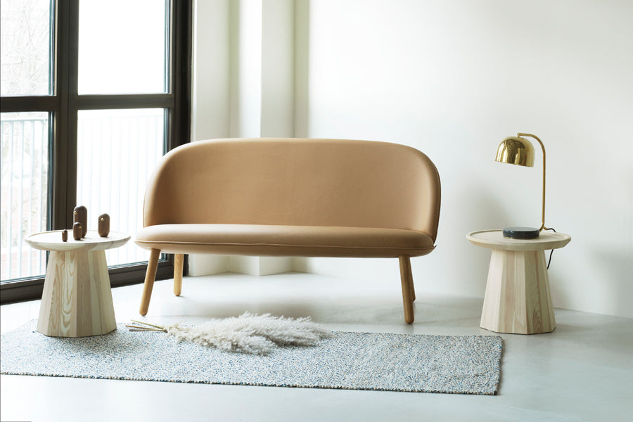 Polli Rug by Normann Copenhagen, showing polli rug in live shot.