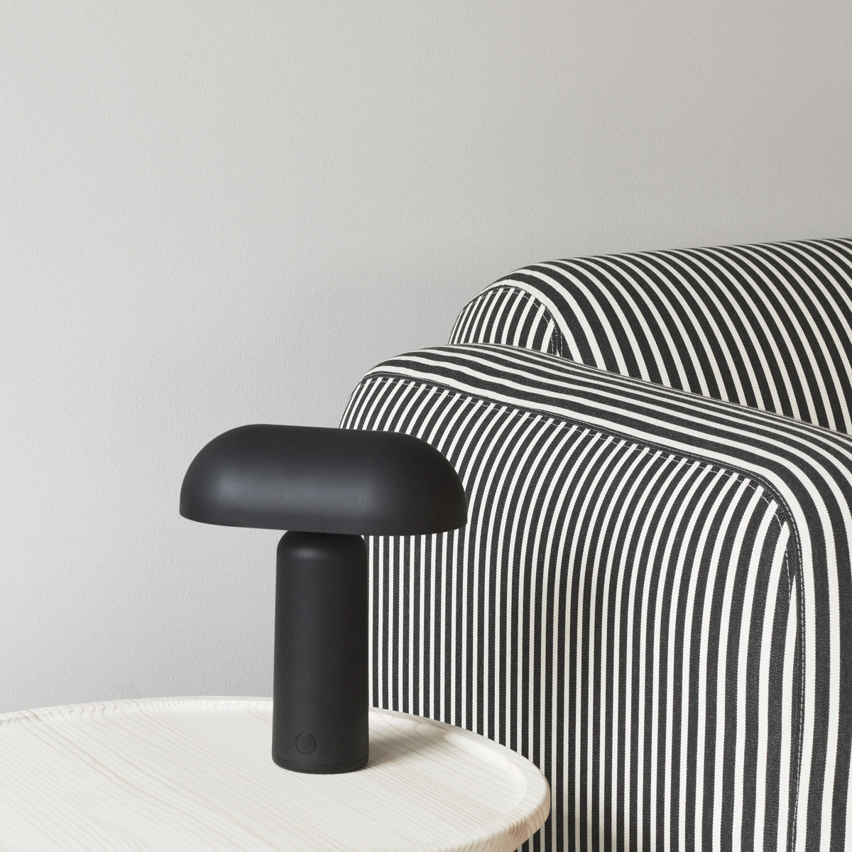 Porta Table Lamp by Normann Copenhagen, showing porta table lamp in live shot.
