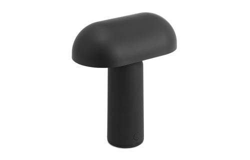 Porta Table Lamp by Normann Copenhagen - Black ABS Plastic and Acrylic.