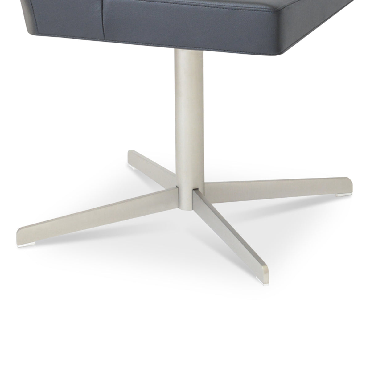 Prisma 4 Star Swivel Chair by sohoConcept, showing closeup view of 4 star swivel chair.