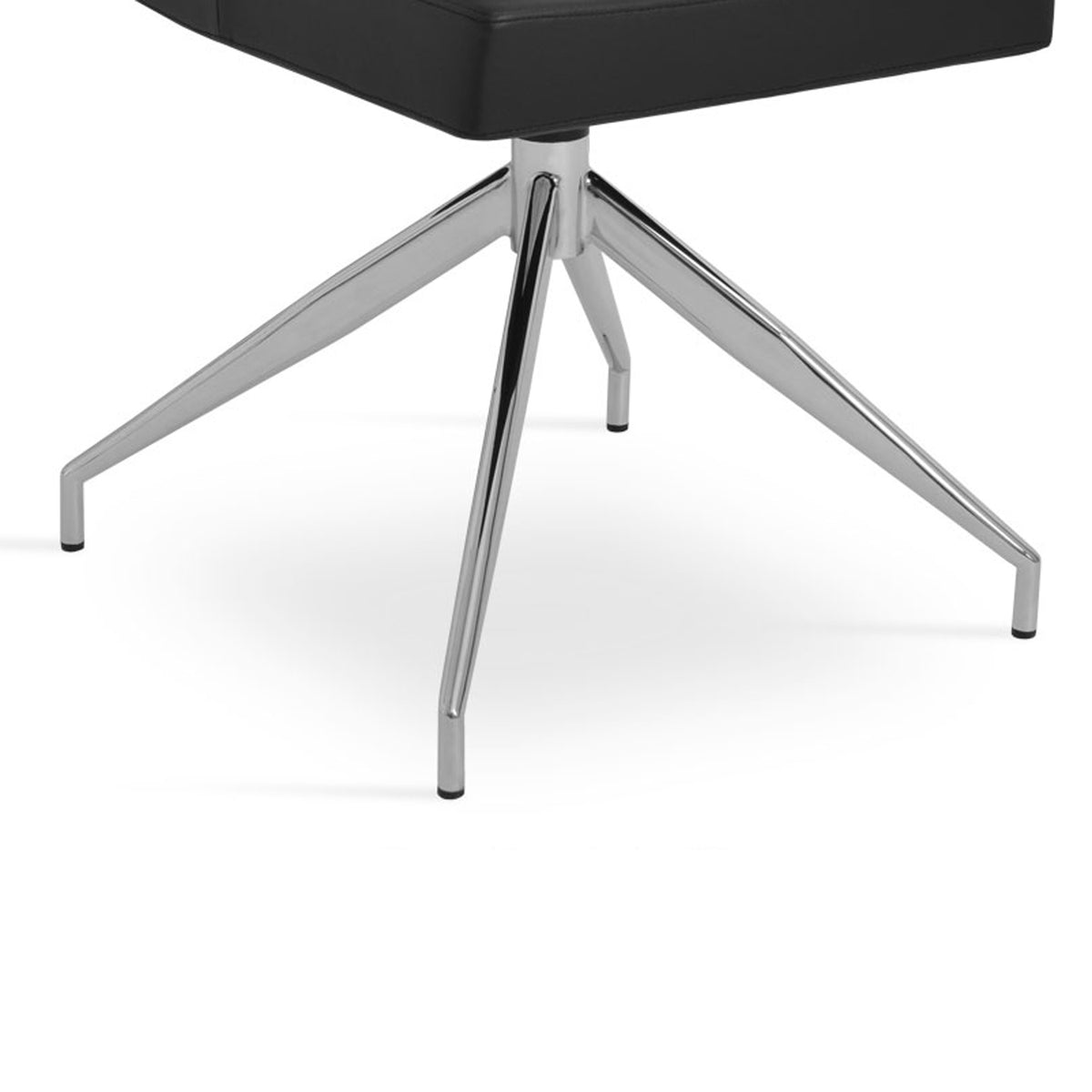 Prisma Spider Swivel Chair by sohoConcept, showing closeup view of spider swivel chair.