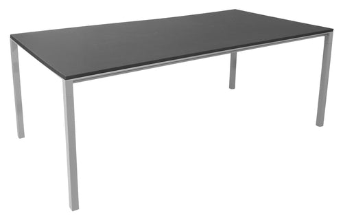 Pure Indoor Aluminum Rectangular Dining Table by Cane-Line - 79