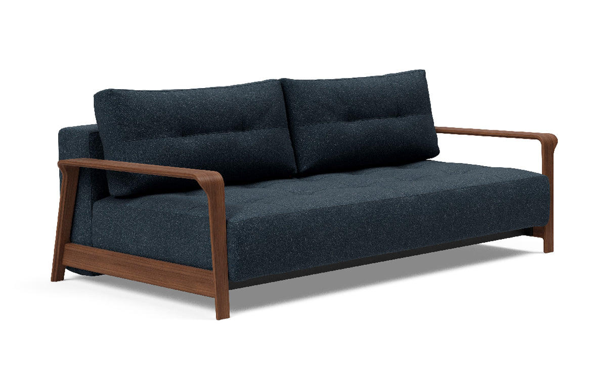 Ran D.E.L Sofa Bed by Innovation - 515 Nist Blue.