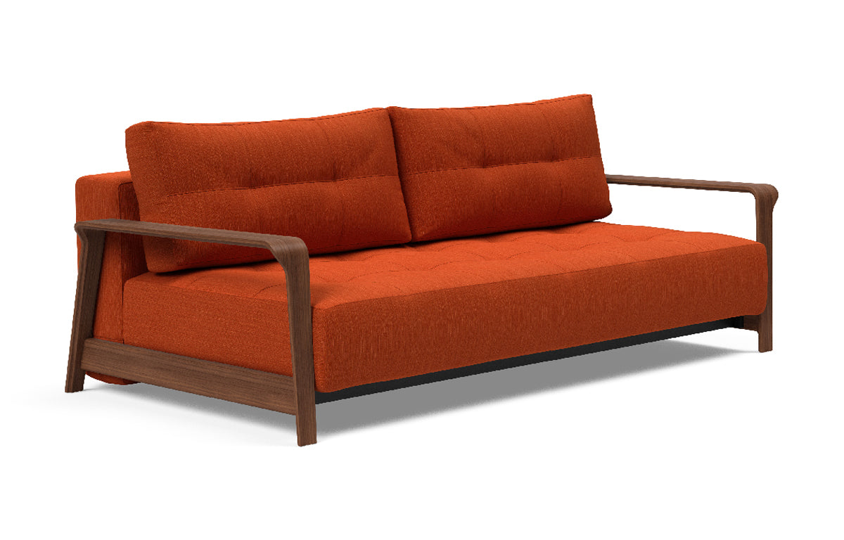 Ran D.E.L Sofa Bed by Innovation - 506 Elegance Paprika (stocked).