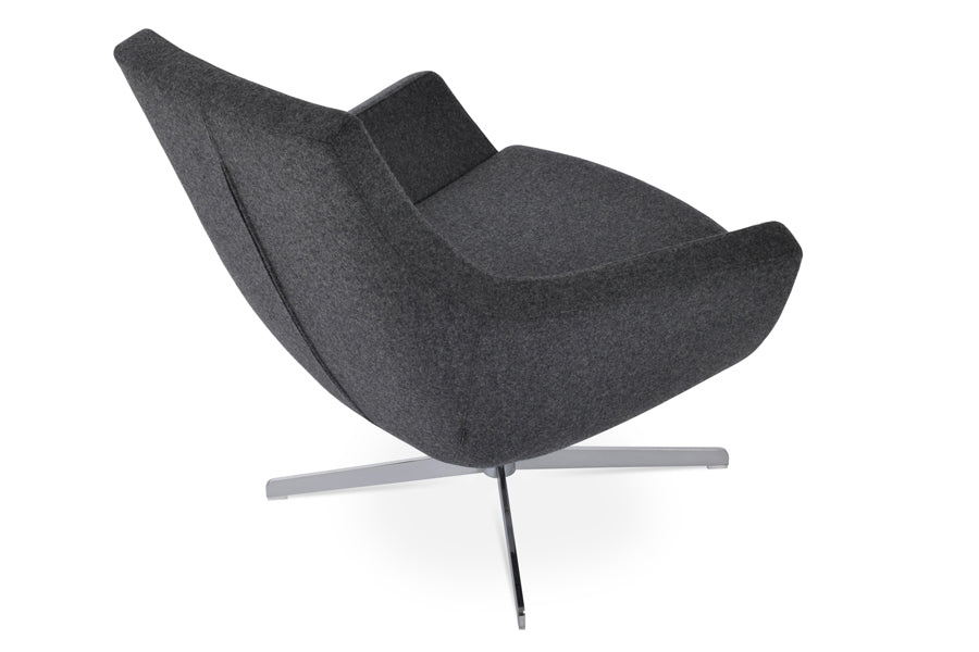 Rebecca 4 Star Armchair by SohoConcept, showing back angle view of 4 star armchair.
