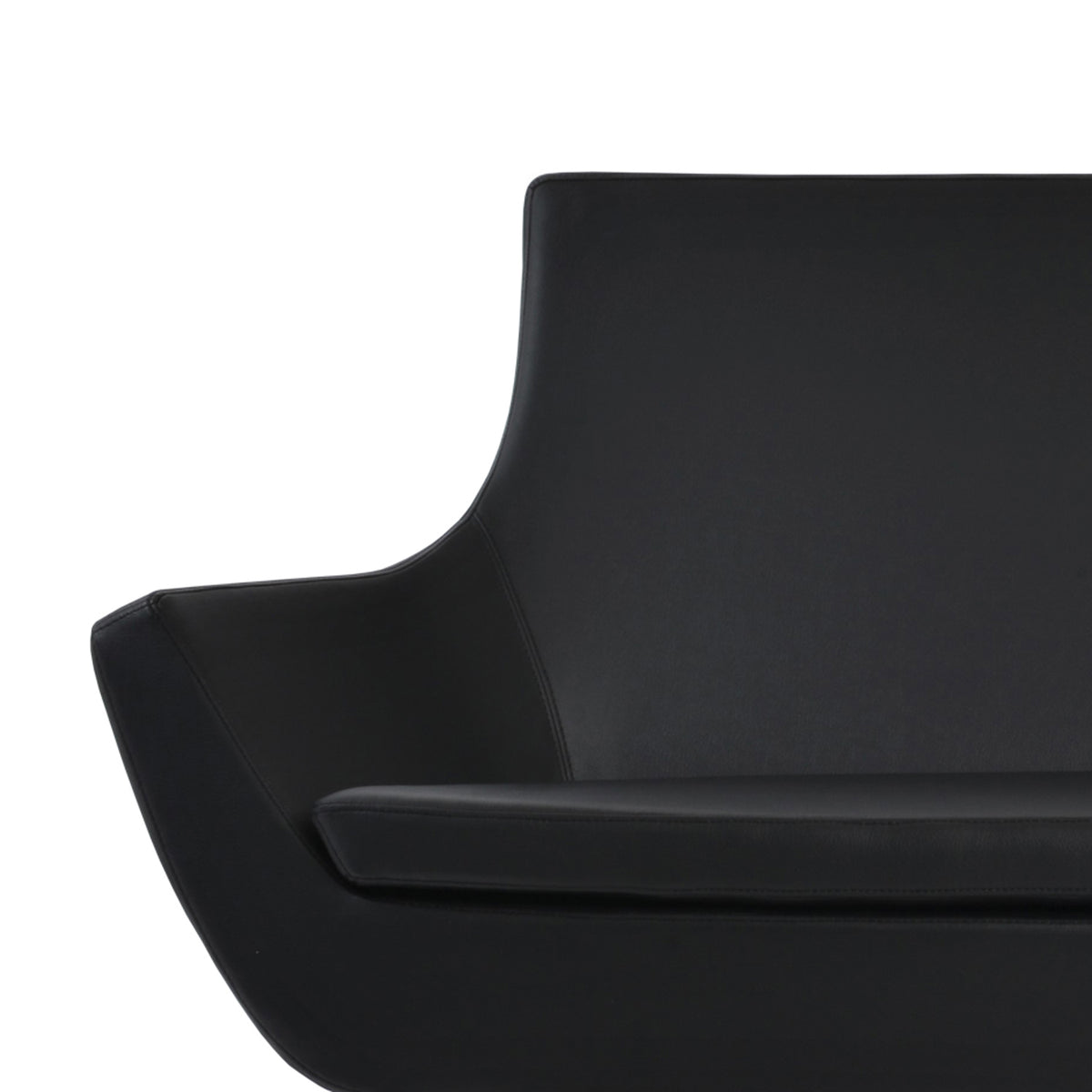 Rebecca Metal Two Seater Sofa by SohoConcept, showing closeup view of metal two seater sofa.