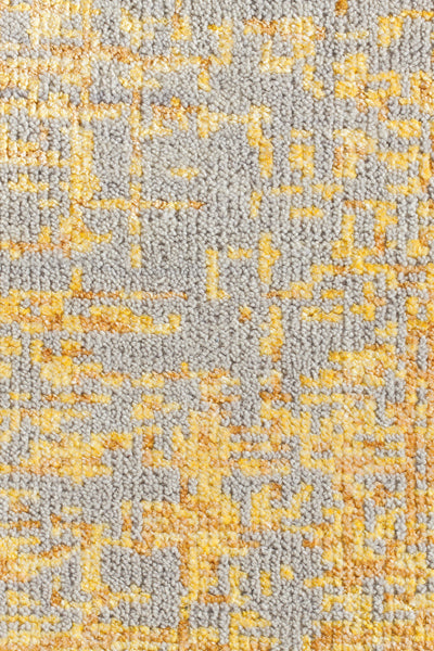 Reflect Hand Knotted Rug by Ligne Pure, showing closeup view of reflect hand knotted rug.