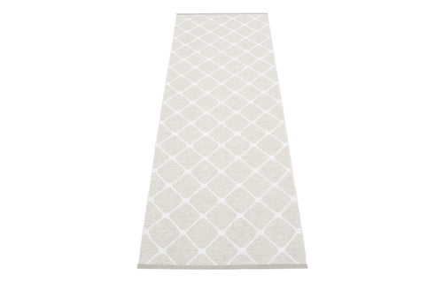 Rex Fossil Grey & White Runner Rug by Pappelina - 2.25' x 8'