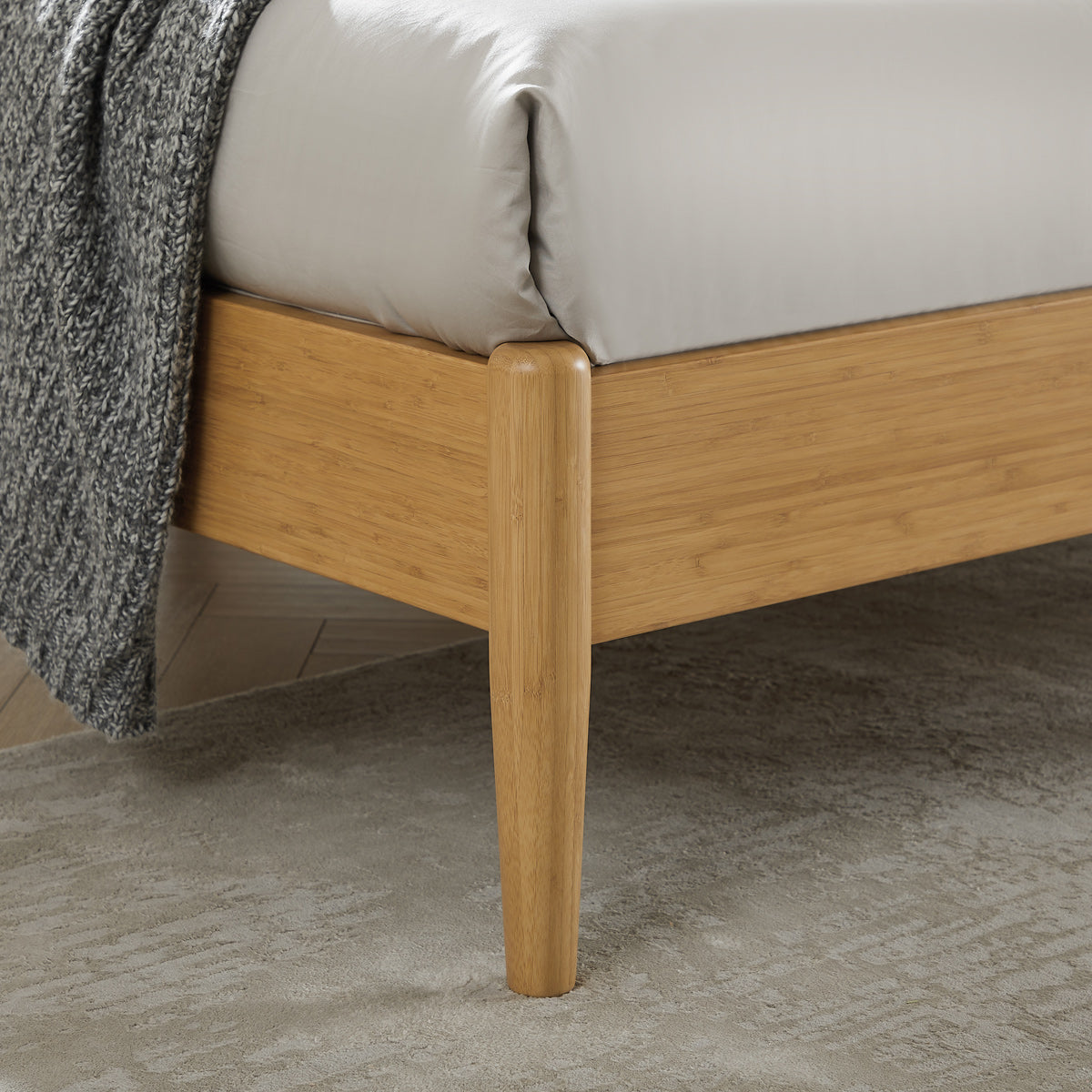 Ria Bedroom Collection by Greenington, showing closeup view of ria bedroom collection in live shot.