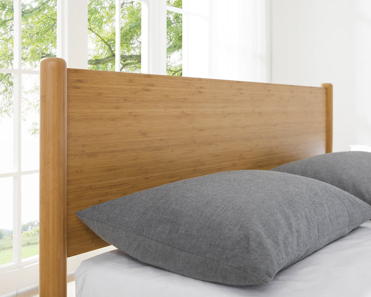 Ria Bedroom Collection by Greenington, showing closeup view of ria bedroom collection in live shot.