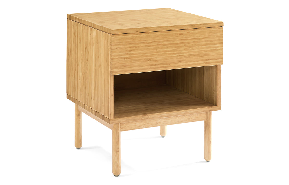 Ria Caramelized Nightstand by Greenington - Caramelized Wood.