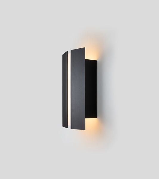 Rima Outdoor LED Sconce by Cerno, showing rima outdoor led sconce in live shot.