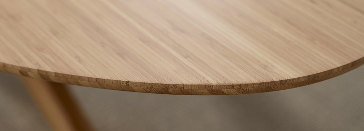 Rosemary Coffee Table by Greenington, showing closeup view of rosemary coffee table in live shot.