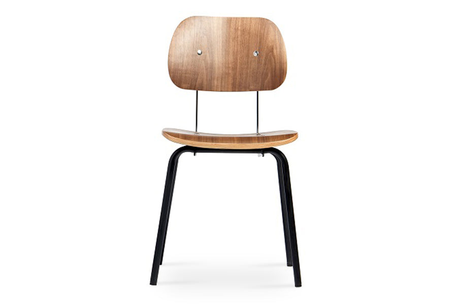 Saba Chair by SohoConcept, showing front view of dining chair.