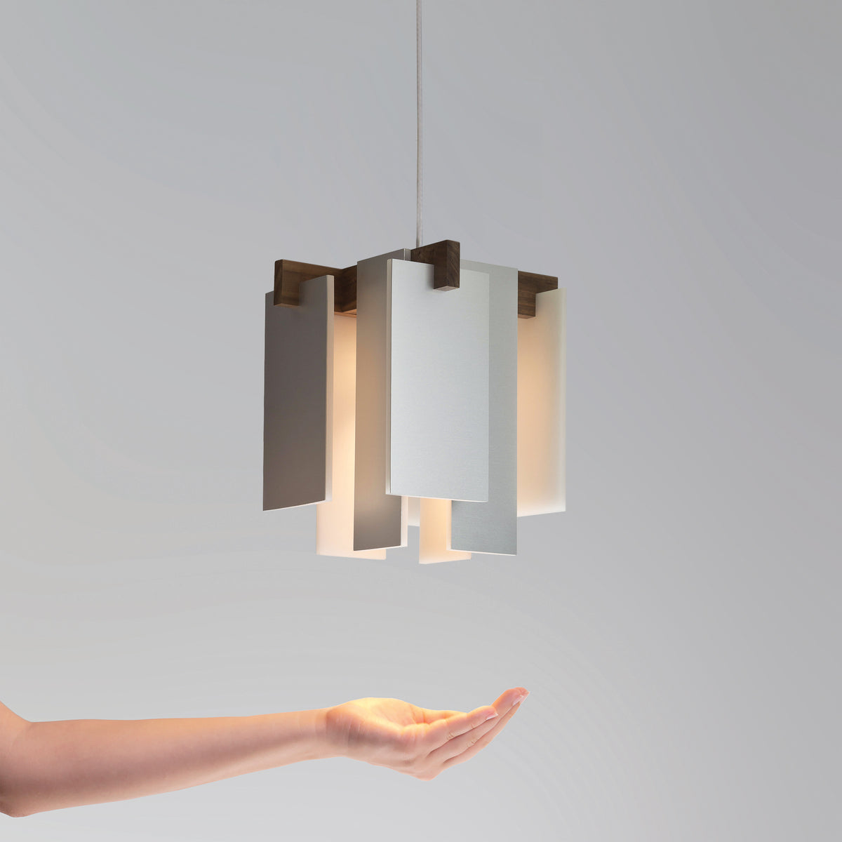 Salix LED Accent Pendant by Cerno, showing salix led accent pendant in live shot.